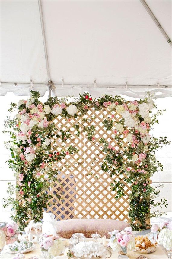 Photo Floral Backdrop