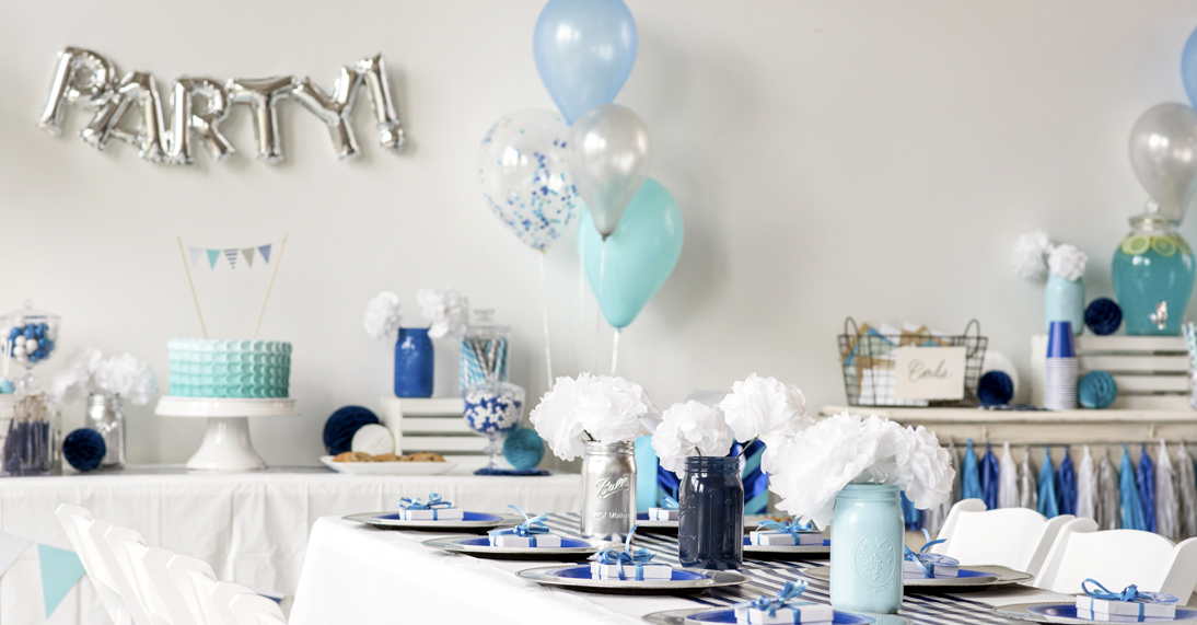 Blue Themed Party